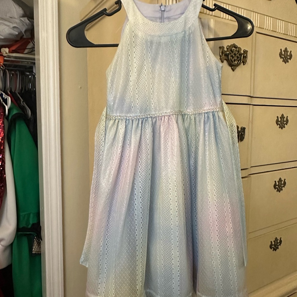 Pastel Rainbow Kids Dress